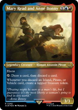 《メアリ・リードとアン・ボニー/Mary Read and Anne Bonny》[ACR-BF] 金R