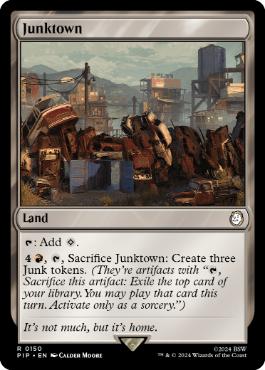 《ジャンクタウン/Junktown》[PIP] 土地R