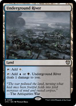 《地底の大河/Underground River》[OTC] 土地R