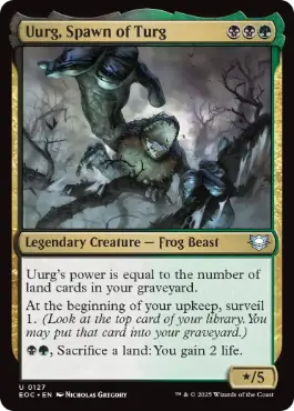 《トゥーグの落とし子、ウゥーグ/Uurg, Spawn of Turg》[EOC] 金U