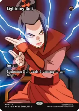 ■ボーダーレス■《稲妻/Lightning Bolt》[TLE] 赤R