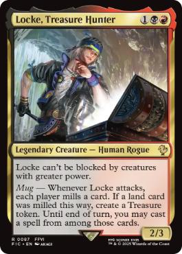 《トレジャーハンター、ロック/Locke, Treasure Hunter》[FIC] 金R