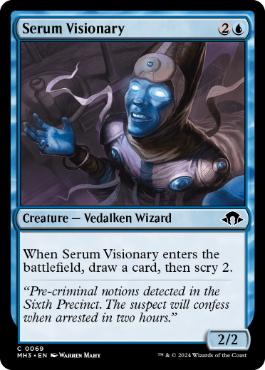 《血清の幻視家/Serum Visionary》[MH3] 青C