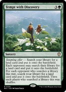 《発見の誘惑/Tempt with Discovery》[BLC] 緑R