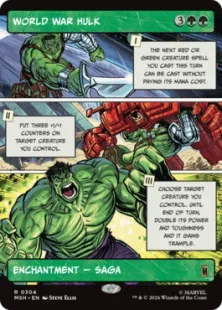 ■ショーケース■《ワールド・ウォー・ハルク/World War Hulk》[MSH-BF] 緑R