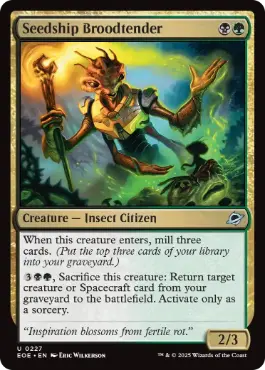 《シードシップの幼生御守り/Seedship Broodtender》[EOE] 金U