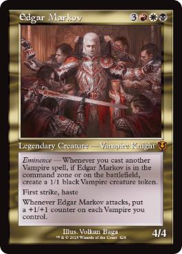 ■旧枠■《エドガー・マルコフ/Edgar Markov》[INR] 金R