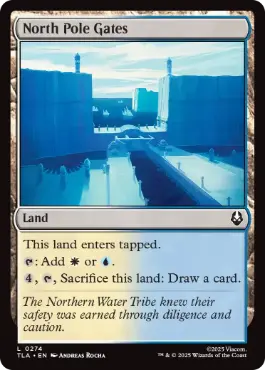 《北極の門/North Pole Gates》[TLA] 土地C