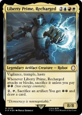 《再稼働、リバティ・プライム/Liberty Prime, Recharged》[PIP] 金R