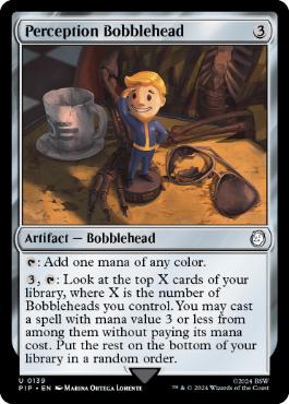 《パーセプションのボブルヘッド/Perception Bobblehead》[PIP] 茶U