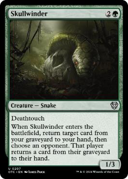 《髑髏蛇/Skullwinder》[OTC] 緑U