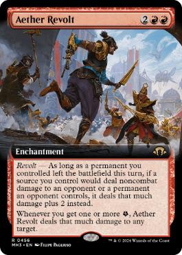 ■拡張アート■《霊気紛争/Aether Revolt》[MH3-BF] 赤R