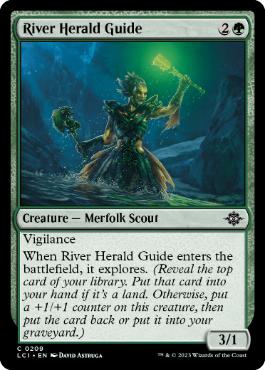 《川守りの案内人/River Herald Guide》[LCI] 緑C