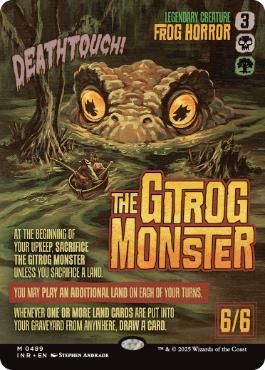 ■ボーダーレス■《ギトラグの怪物/The Gitrog Monster》[INR] 金R