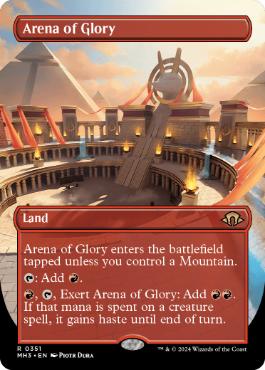■ボーダーレス■《栄光の闘技場/Arena of Glory》[MH3-BF] 土地R