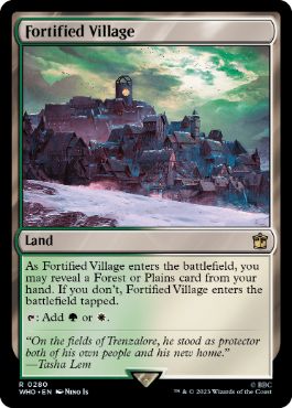 《要塞化した村/Fortified Village》[WHO] 土地R