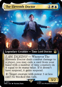 ■拡張アート■《11代目ドクター/The Eleventh Doctor》[WHO-BF] 金R