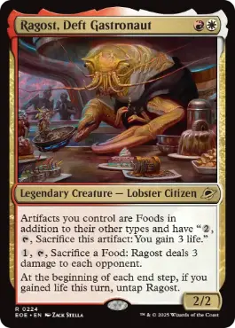 《手際の良い宇宙調理士、ラゴスト/Ragost, Deft Gastronaut》[EOE] 金R