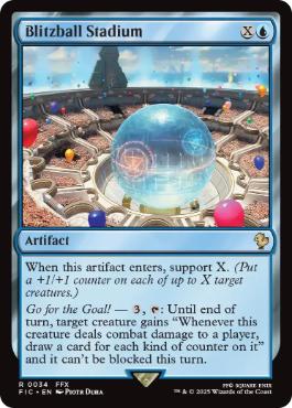 《ブリッツボール・スタジアム/Blitzball Stadium》[FIC] 青R