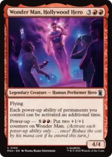 《ハリウッドのヒーロー、ワンダーマン/Wonder Man, Hollywood Hero》[MSH] 赤U