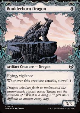 ■ショーケース■《丸岩生まれの龍/Boulderborn Dragon》 [TDM-BF] 茶C