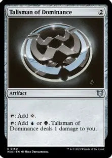 《威圧のタリスマン/Talisman of Dominance》[WOC] 茶U