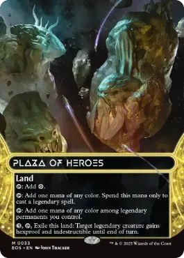 (033)■ボーダーレス■《英雄の公有地/Plaza of Heroes》[EOS] 土地R