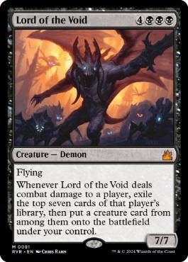 《虚無の王/Lord of the Void》[RVR] 黒R