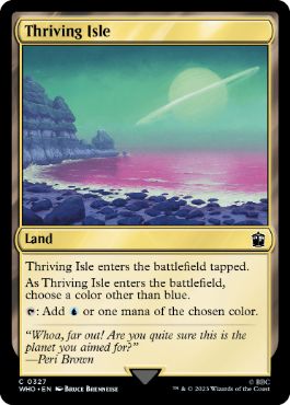 《興隆する島嶼/Thriving Isle》[WHO] 土地C