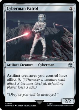 《サイバーマンの巡回兵/Cyberman Patrol》[WHO] 茶U
