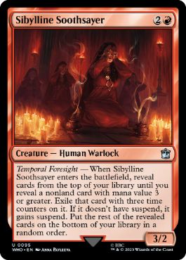 《神秘的な預言者/Sibylline Soothsayer》[WHO] 赤U