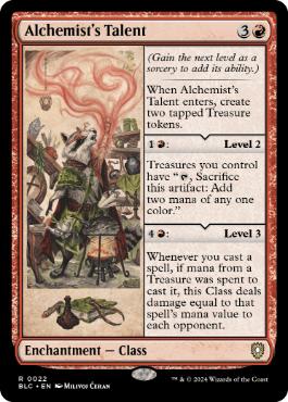 《錬金術師の才能/Alchemist's Talent》[BLC] 赤R