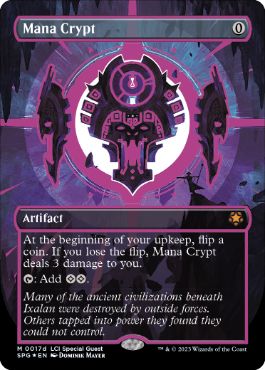 《魔力の墓所/Mana Crypt》(紫)[SPG] 茶R
