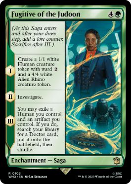《ジャドゥーンの逃亡者/Fugitive of the Judoon》[WHO] 緑R