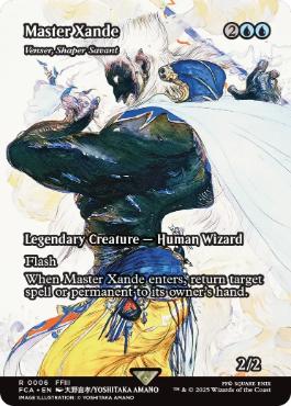 ■ショーケース■《魔王ザンデ/Master Xande》/《造物の学者、ヴェンセール/Venser, Shaper Savant》[FCA] 青R