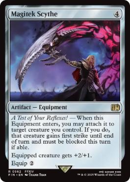 《マジテックサイズ/Magitek Scythe》[FIN] 茶R