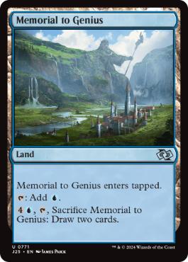 《天才の記念像/Memorial to Genius》[J25] 土地U