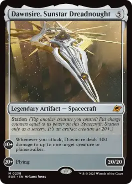 《サンスターの弩級艦、ドーンサイアー/Dawnsire, Sunstar Dreadnought》[EOE] 茶R