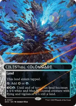 (007)■ボーダーレス■《天界の列柱/Celestial Colonnade》[EOS] 土地R
