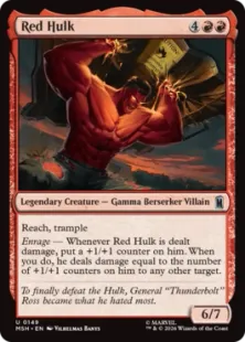 《レッド・ハルク/Red Hulk》[MSH] 赤U