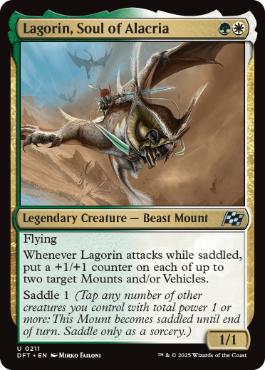 《アラクリアの魂、ラゴリン/Lagorin, Soul of Alacria》[DFT] 金U