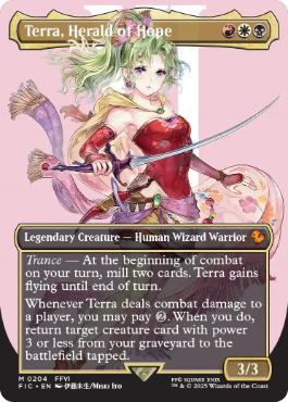■ボーダーレス■《魔導の力を持つ少女、ティナ/Terra, Herald of Hope》[FIC] 金R