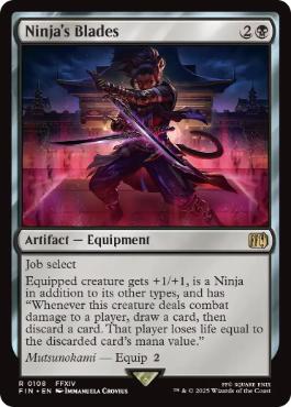 《「忍者」の双剣/Ninja's Blades》[FIN] 黒R