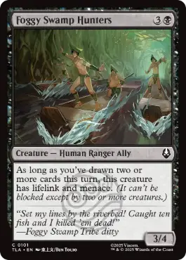 《霧の沼地の狩人/Foggy Swamp Hunters》[TLA] 黒C