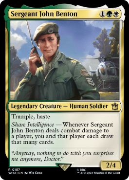《ジョン・ベントン伍長/Sergeant John Benton》[WHO] 金R
