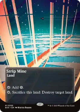 (085)■ボーダーレス■《露天鉱床/Strip Mine》[EOS] 土地R