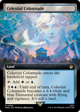 ■拡張アート■《天界の列柱/Celestial Colonnade》[WHO-BF] 土地R