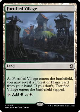 《要塞化した村/Fortified Village》[MKC] 土地R
