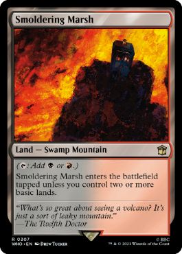 《燻る湿地/Smoldering Marsh》[WHO] 土地R