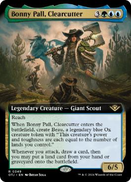 ■拡張アート■《乱伐者、ボニー・ポール/Bonny Pall, Clearcutter》[OTJ-BF] 金R